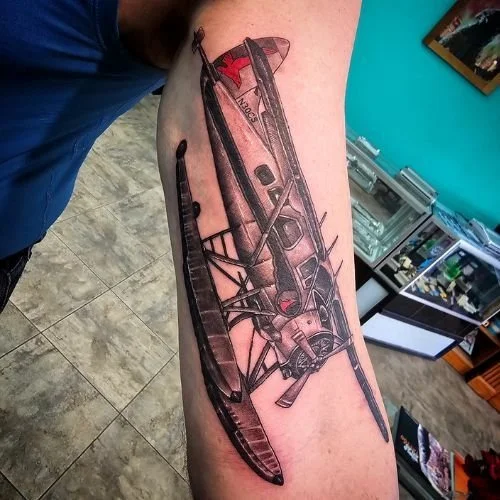 Bombshell Tattoo De Havilland Beaver