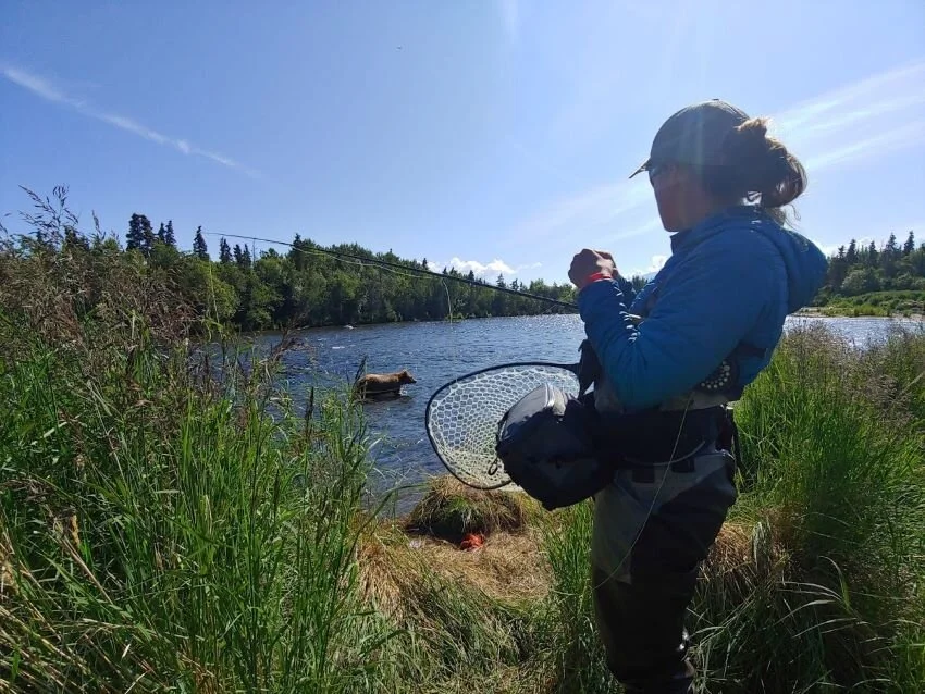 Rylie Lyon Bear Trail Lodge Grizzly Brooks Falls