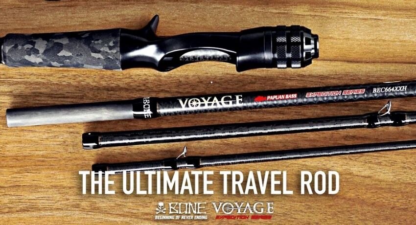 Best Travel Fishing Rod Kit  Walnut Travel Size Fishing Pole – Daggerfish
