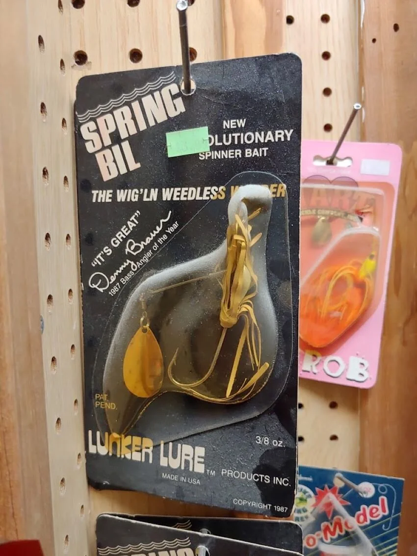 Denny Brauer Lunker Lure spinnerbait spring bil