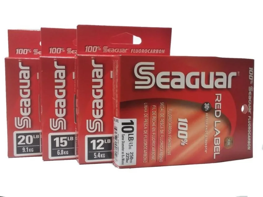 Seaguar red label fluorocarbon for bass fishing in Mexico
