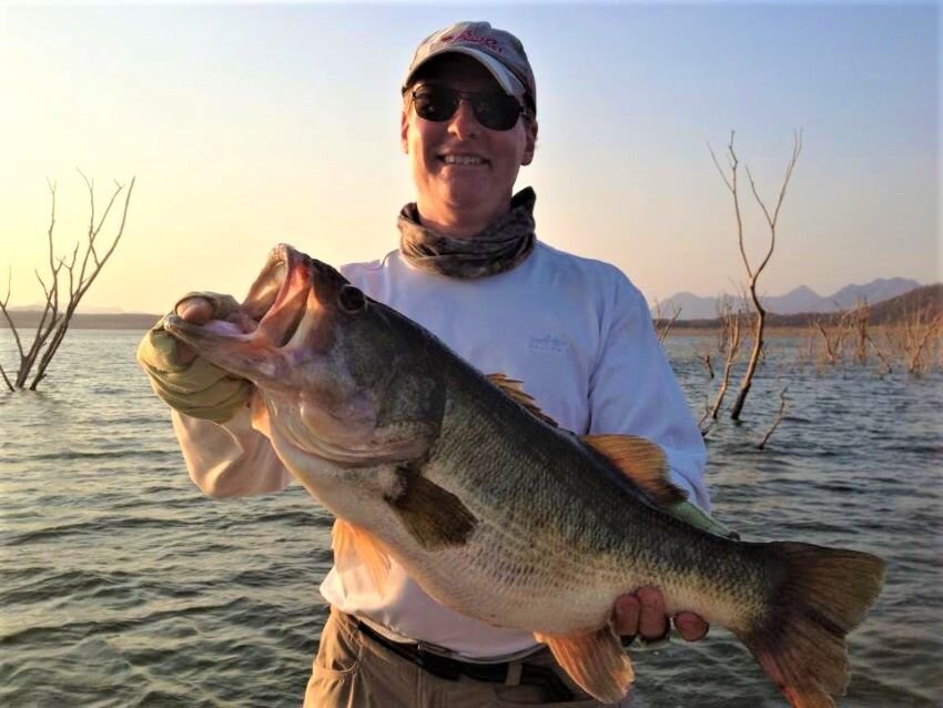 Duncan Maccubbin 10 pounder Lake El Salto Mexico