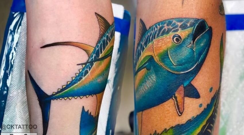 Tattoos by Arpad  Bluefin tuna  Instagram tattoosbyicon  Facebook