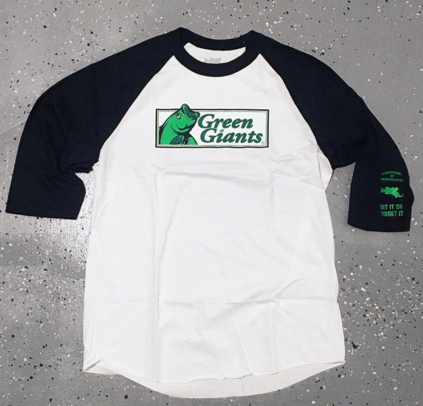 Commonwealth of Bassachusetts Green Giants Shirt