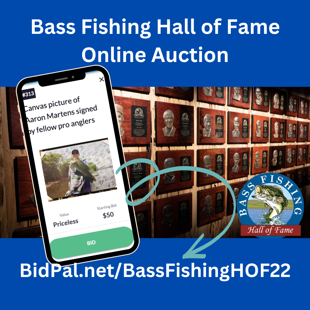 2022 Bass Fishing Hall of Fame Auction