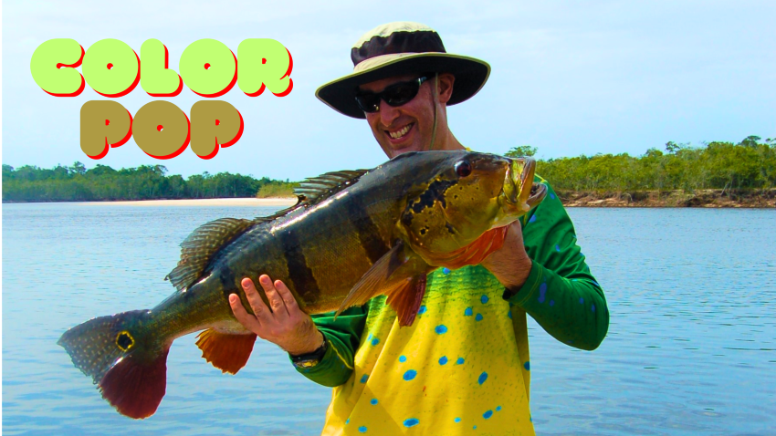 Technicolor Tucunaré Tattoos to Get You Primed Up for a Fishing Trip to Brazil