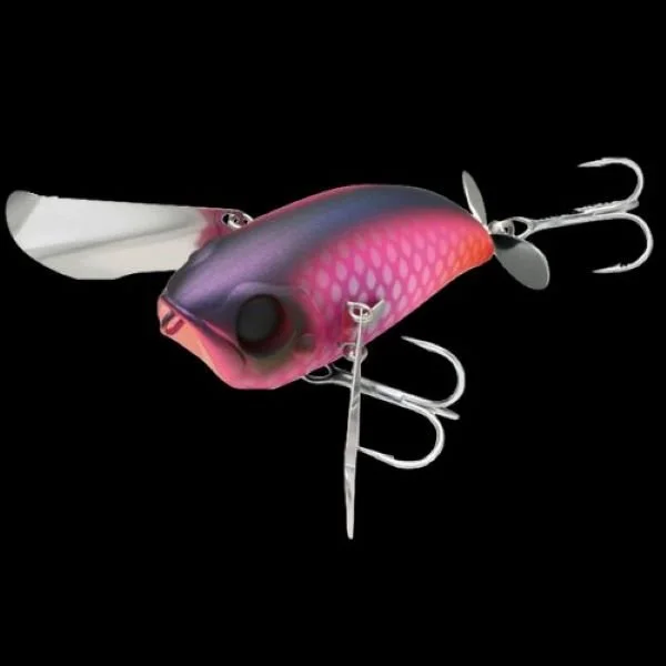 Jackall Pompadour crawler bait pink pirarucu