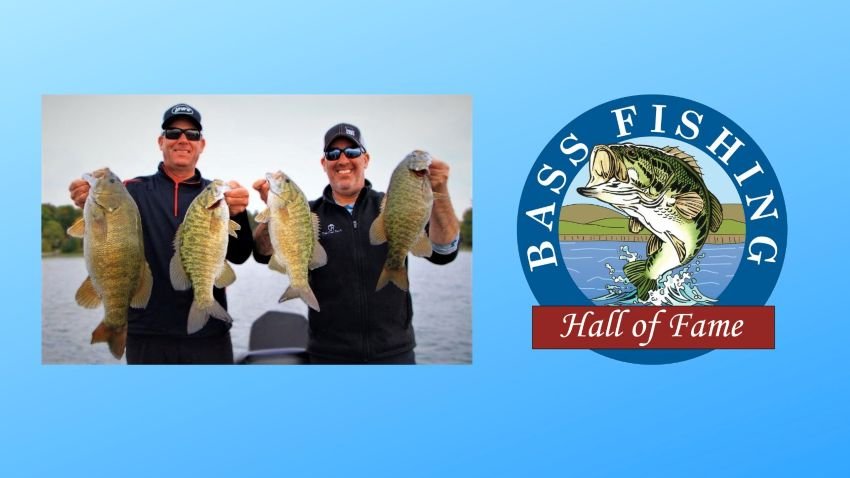 Pete Robbins fishing with Bass Fishing Hall of Famer Kevin VanDam