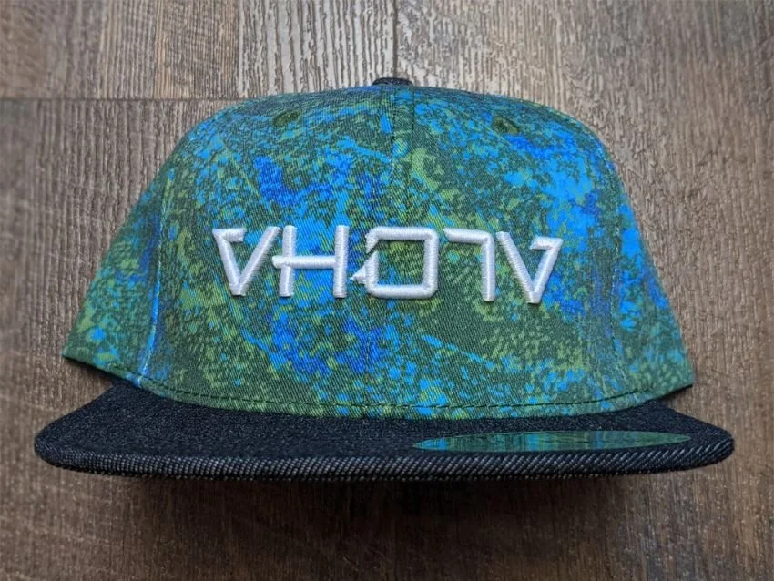 Aloha Revolution flat-brim snapback omilu baseball hat