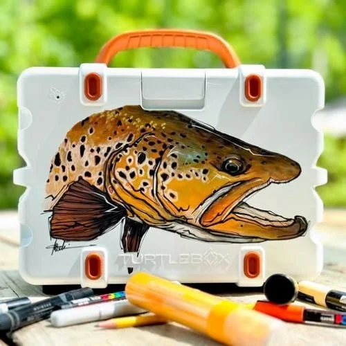 Brown trout Turtle Box speaker