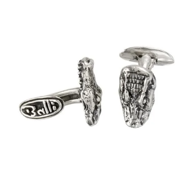 Jose Balli Alligator Skull Cufflinks