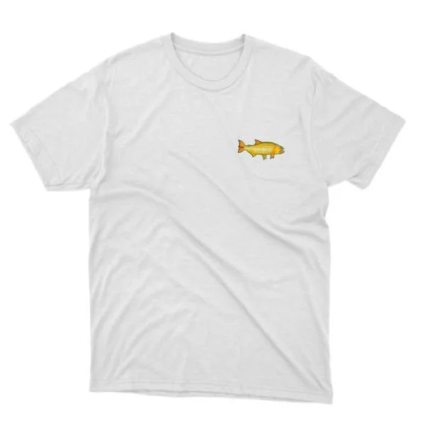 Casual Fisher Gray Golden Dorado t-shirt