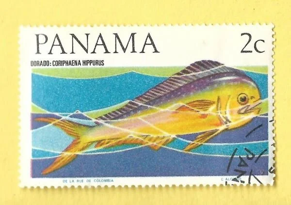 Panama Dorado Mahi Mahi Postage Stamp