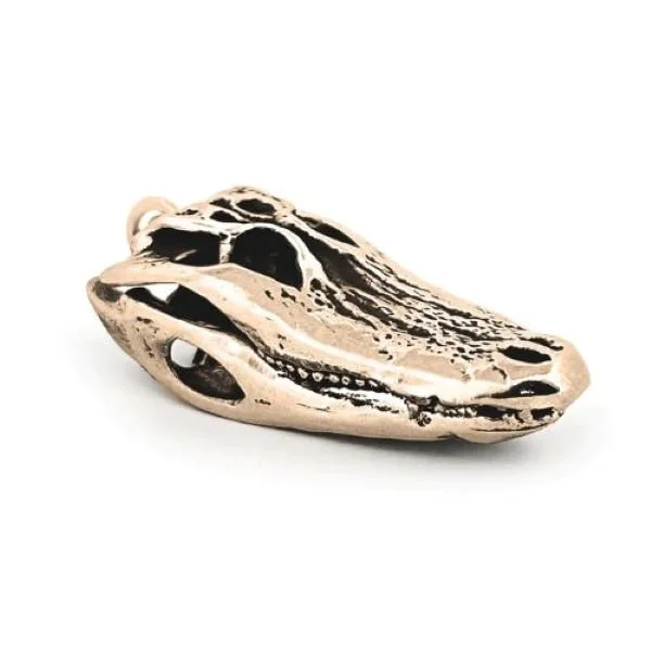 Fire & Bone Alligator Skull Jewelry