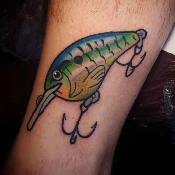 Desolate Tattoo Rapala DT Crankbait Parrot