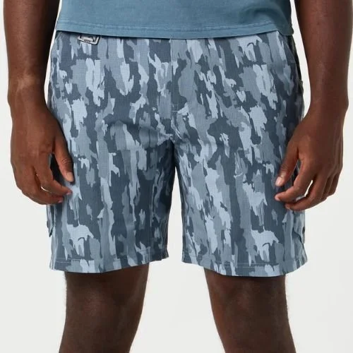 Steel current camo AFTCO Pinnacle Shorts