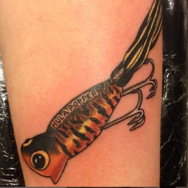 Hula Popper AJ McGuire Tattoos