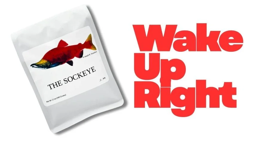 Sockeye salmon coffee