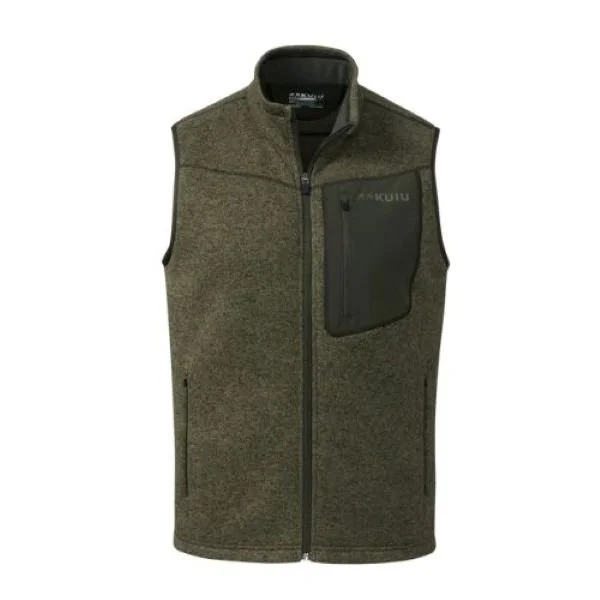 Olive Kuiu Knit Sweater Vest for hunting