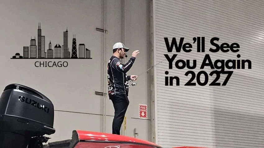 AOY Chris Johnston at Chicagoland Fishing Expo