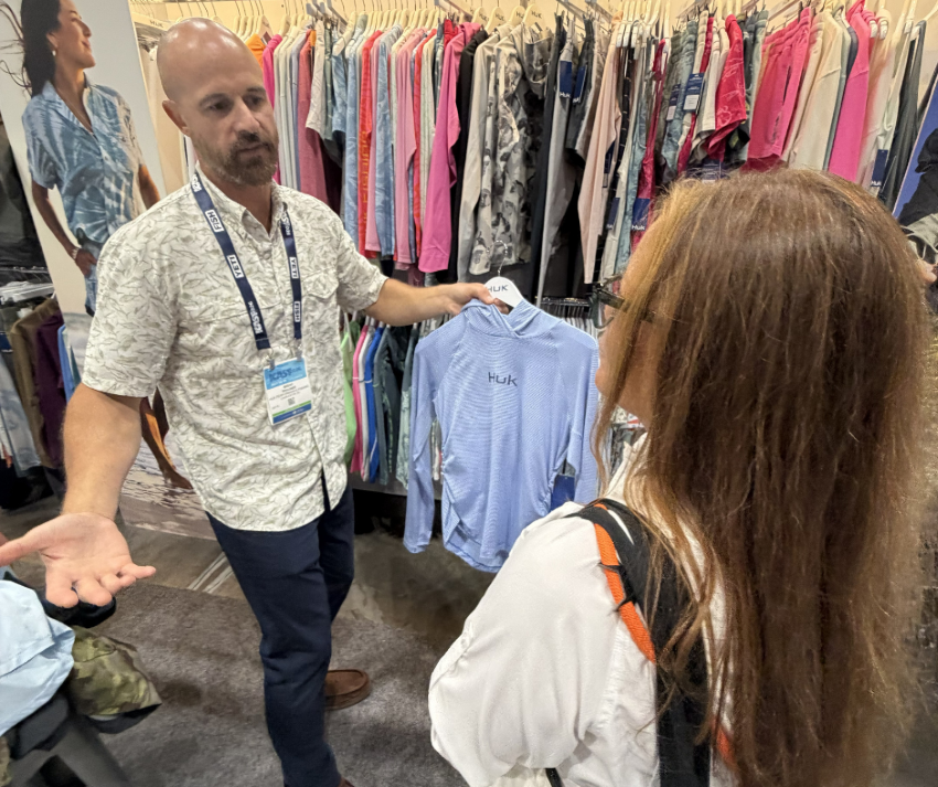 Huk booth at ICAST 2026