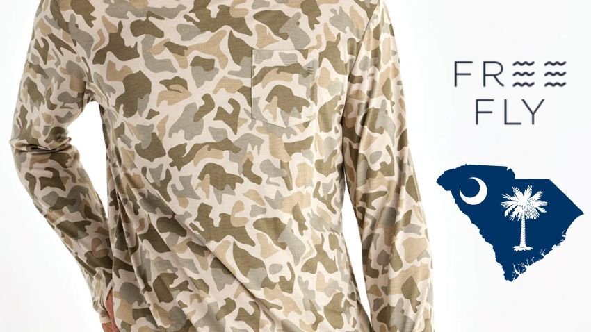 Free Fly Apparel's Lowcountry-Inspired Camo Pattern — Half Past