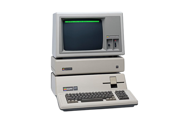 Old school Apple III computer