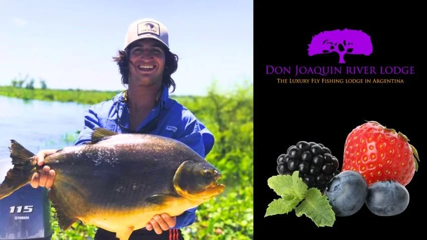 Trophy Pacu Argentina Don Joaquin River Lodge Berry Fly