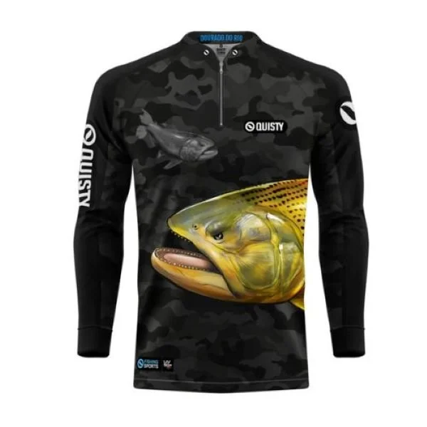 Quisty Dourado Camiseta