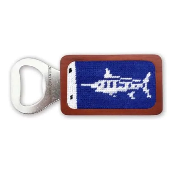 Smathers and Branson Needlepoint Marlin Bottle Opener