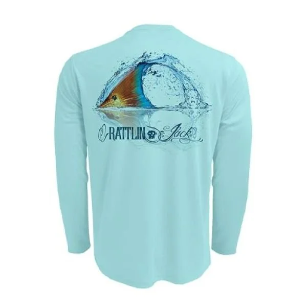 Rattlin' Jack Sun Protection Redfish tail shirt