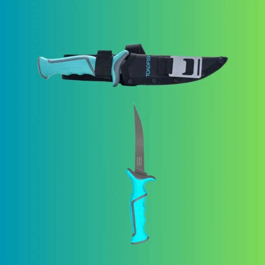 Toadfish fixed filet knives