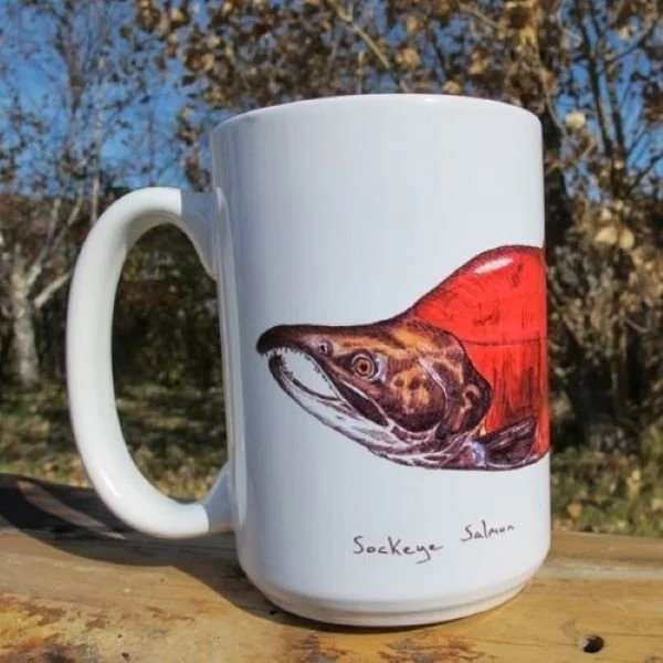 Jeff Currier Sockeye Salmon Mug