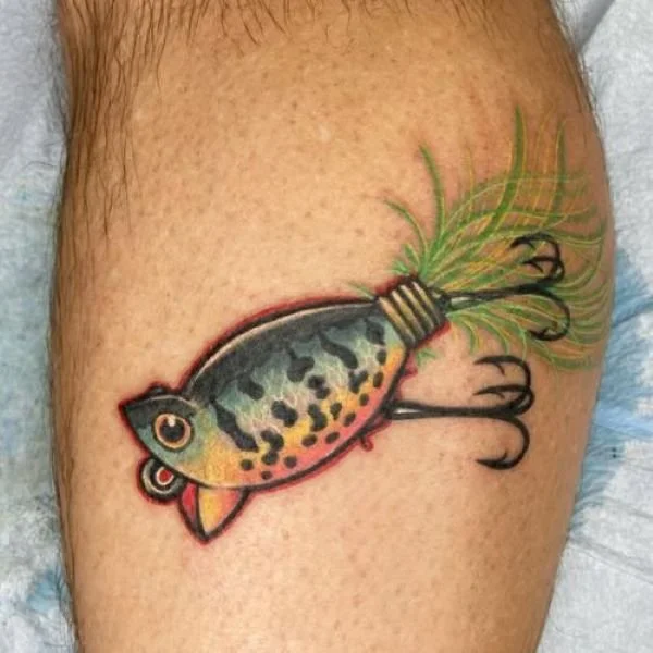Chad Gallagher Hula Popper Tattoo