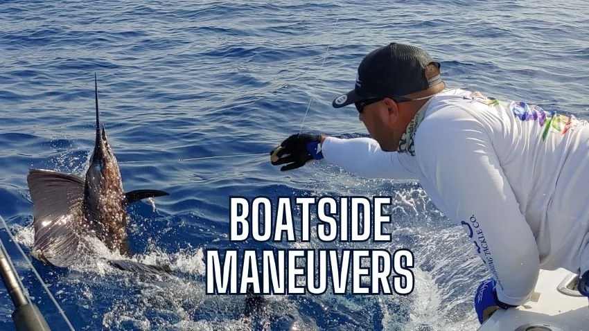 Releasing a Pacific Sailfish at Casa Vieja Lodge