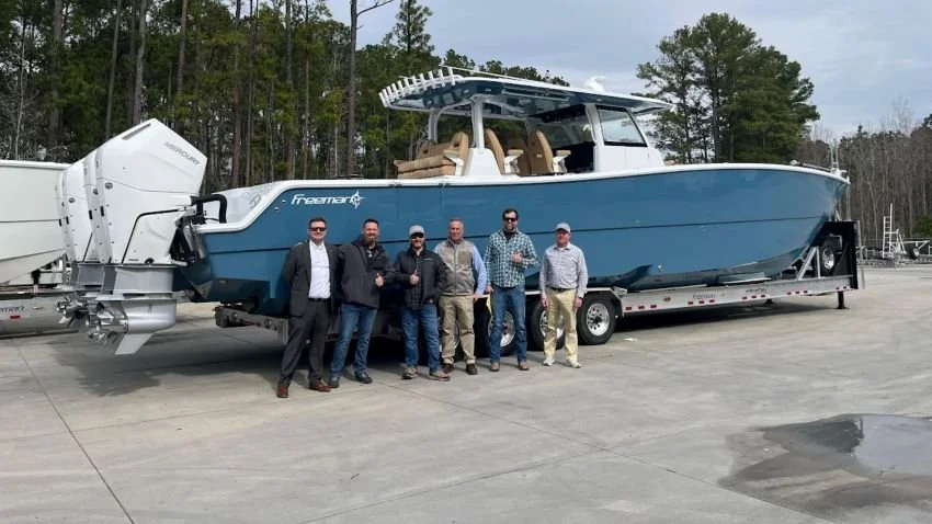 SFPIL and Gettys Brannon at Freeman Boatworks