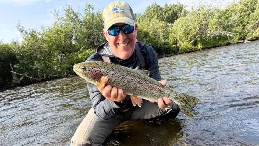 Pete Robbins Alaska Rainbow Trout August
