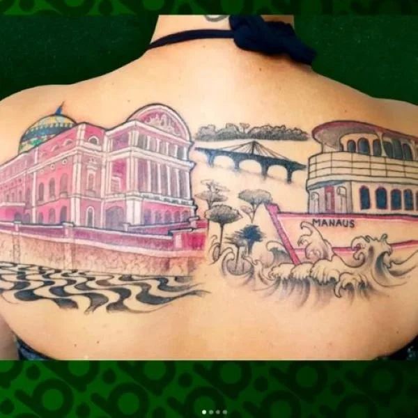 Manaus Tattoo Opera House and River Boat