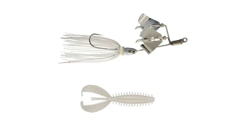 Picasso Double Buzzbait with Zoom Z Craw Jr.