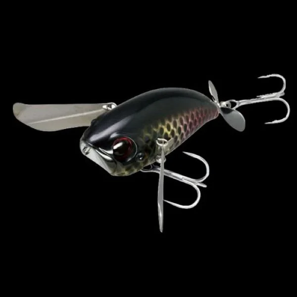 Jackall Pompadour Black Pirarucu crawler topwater