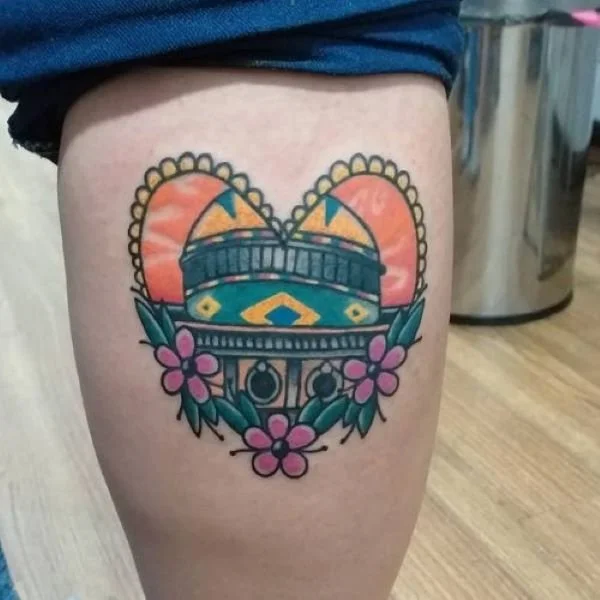 Heart of Manaus tattoo landmark