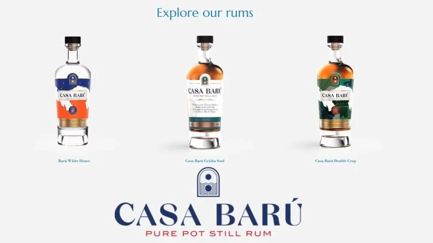 Casa Baru Rum from Chiriqui Panama