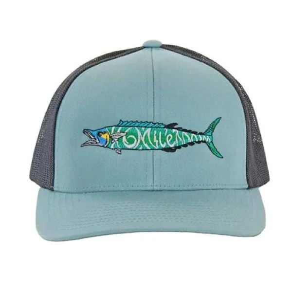 6 Mile Fishing Co. Wahoo Hat mesh trucker