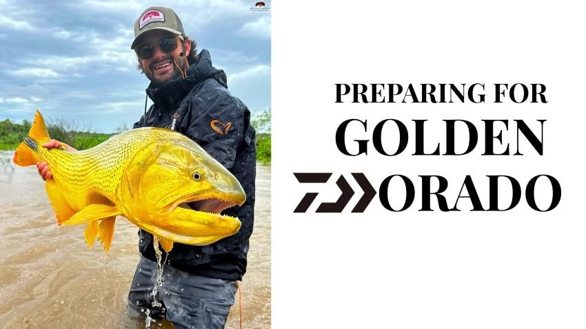 Daiwa travel tackle for golden dorado in Argentina