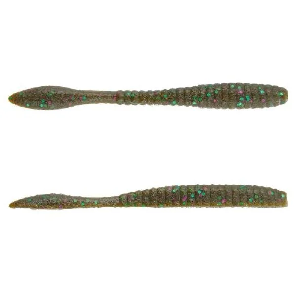 Berkley Flat Worm Green Pumpkin Party