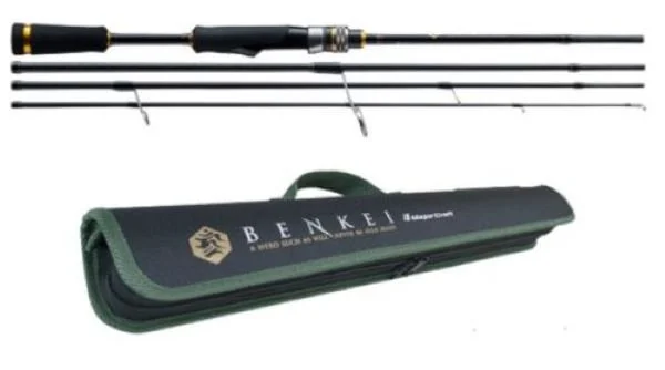 Major Craft America Benkei four-piece travel fishing rod