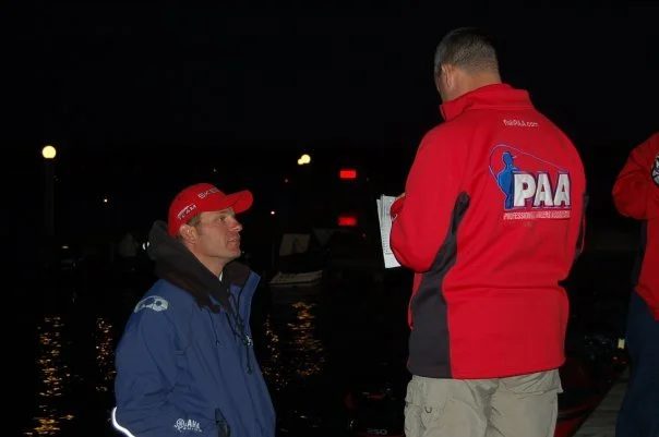 PAA Writer Pete Robbins interviewing Sean Hoernke at the TTBC on Lake Conroe