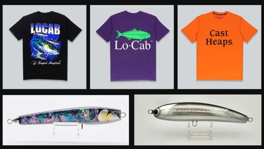 Lo-Cab fishing Australia Apparel