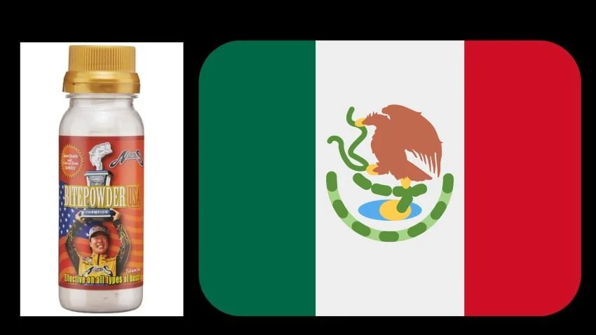 Taku's Nories Bite Powder for Bass Fishing in Mexico