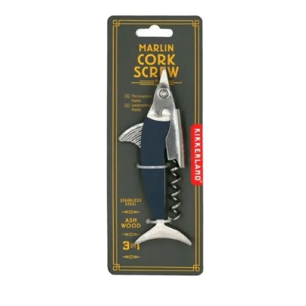 Kikkerland Marlin Cork Screw